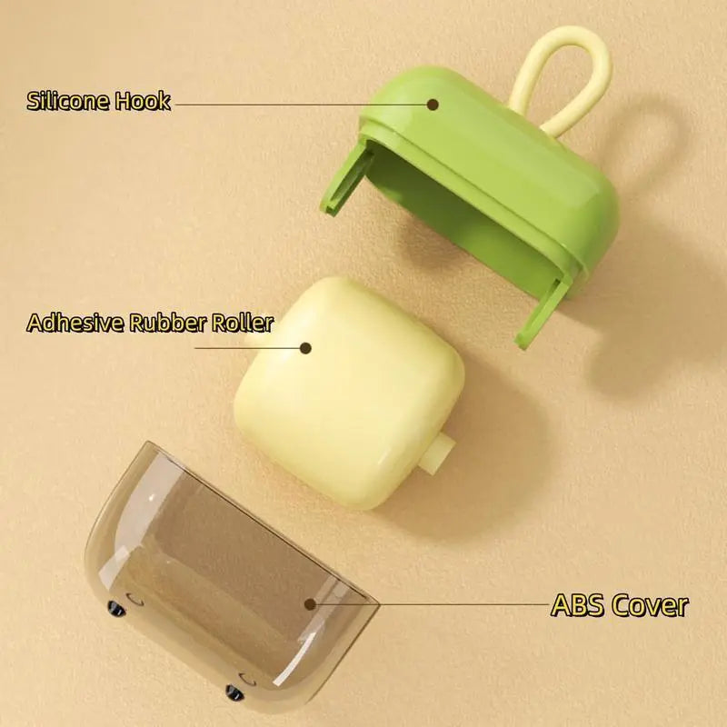 Mini Reusable Lint Roller - Washable Lint Remover. Portable Pet Hair Remover for Clothes, Ideal for Travel & Home Use