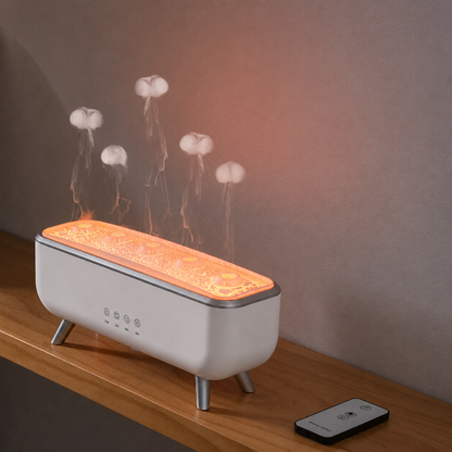 JO - Set the Mood with the Serenora Jellyfish Aroma Diffuser – A Beautiful Touch of Mist, Style and Tranquility