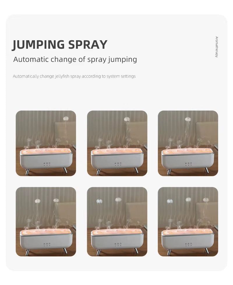 JO - Set the Mood with the Serenora Jellyfish Aroma Diffuser – A Beautiful Touch of Mist, Style and Tranquility