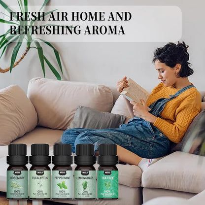 Discover the Ultimate Essential Oils Set: 12 Premium Aromatherapy Oils for Diffusers, Laundry, Candle Making & More!
