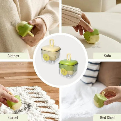 Mini Reusable Lint Roller - Washable Lint Remover. Portable Pet Hair Remover for Clothes, Ideal for Travel & Home Use