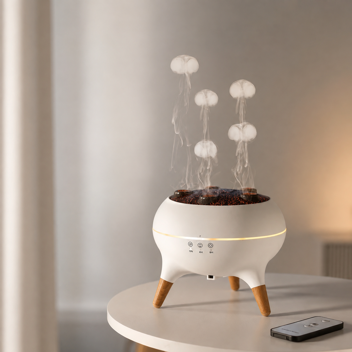JO - Transform Your Space with the Jellyfish Mist Aroma Diffuser - A Stunning Blend of Fragrance, Light, and Serenity