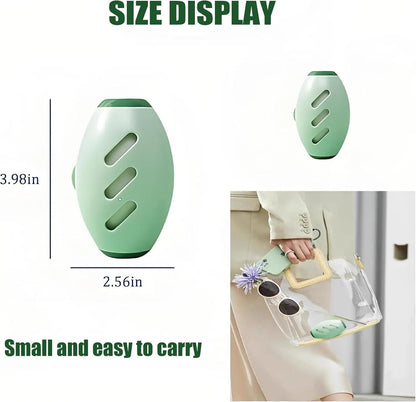 Portable Pet Hair Roller, Reusable Lint Remover for Pet Hair, Washable Gel Lint Roller for Clothes & Pets, Travel Friendly