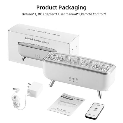 JO - Set the Mood with the Serenora Jellyfish Aroma Diffuser – A Beautiful Touch of Mist, Style and Tranquility